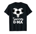 Soccer G Ma Funny Soccer Heart T-Shirt - Casual Everyday Wear Men Women - T-Shirt, Sweatshirt, Hoodie