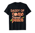 Daddy First Birthday One Sweet Peach Bday T-Shirt - Trendy Graphic Unisex - T-Shirt, Sweatshirt, Hoodie