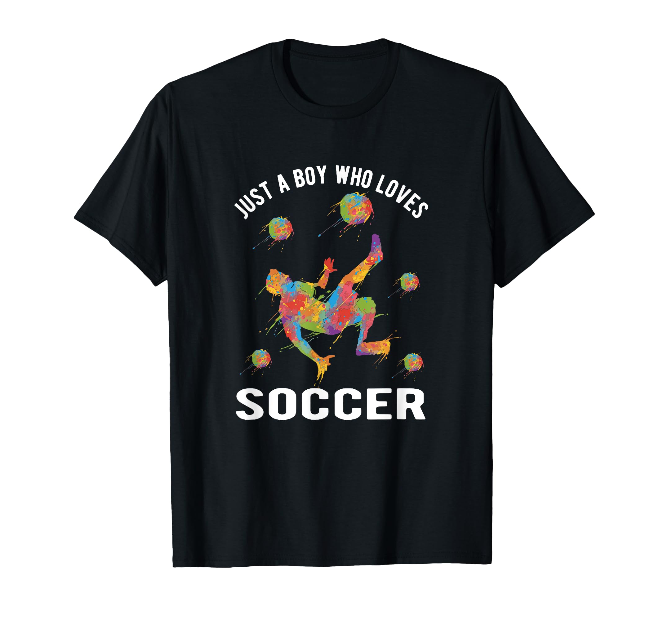 Just Who Loves Soccer T-Shirt - Unique Graphic for Adults - T-Shirt, Sweatshirt, Hoodie