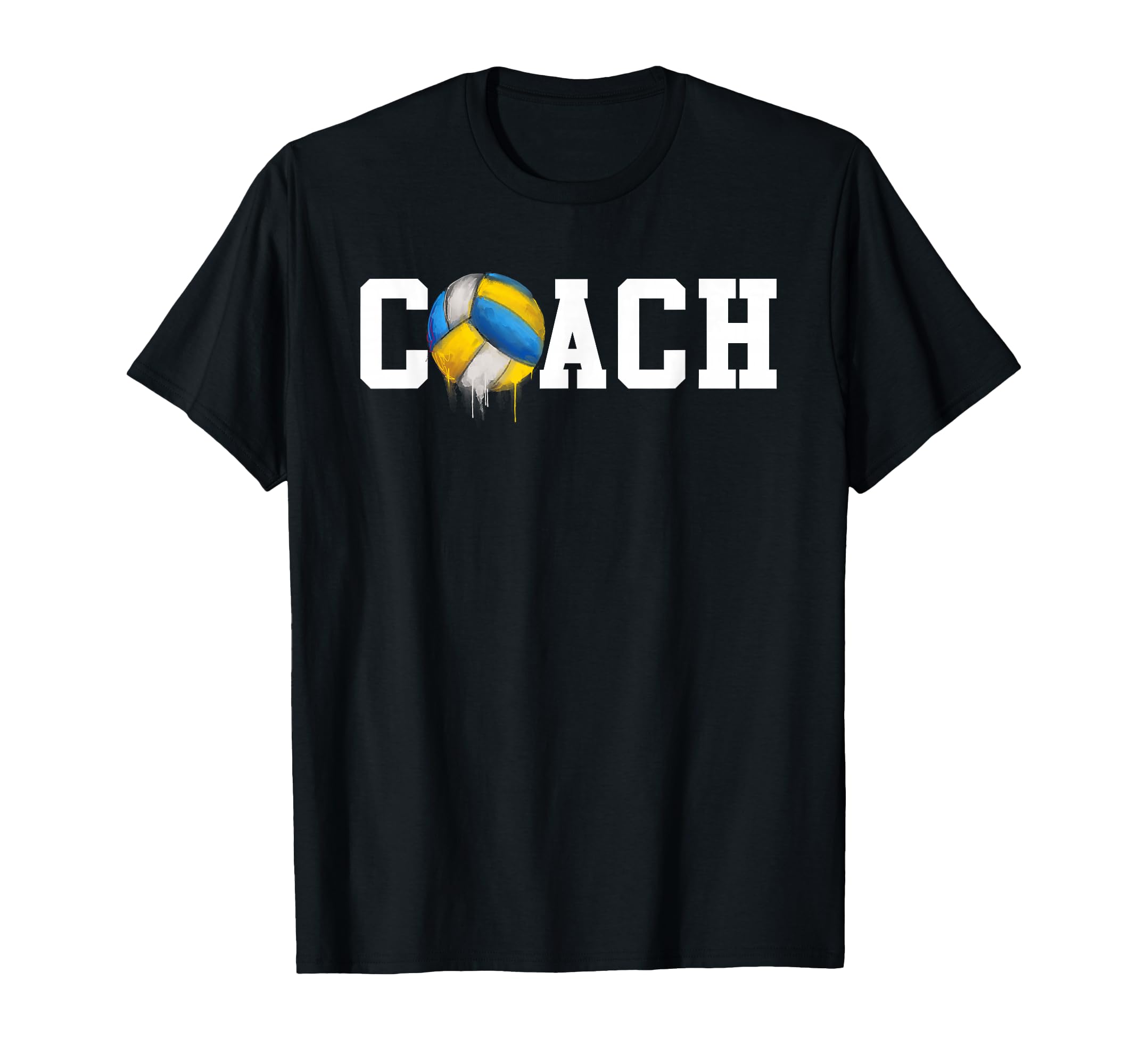 Best Volleyball Coach Funny Trainer Court T-Shirt - Trendy Graphic Unisex - T-Shirt, Sweatshirt, Hoodie