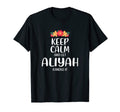 Aliyah Keep Calm Personalized Name Memes T-Shirt - Custom Art Print Unisex - T-Shirt, Sweatshirt, Hoodie