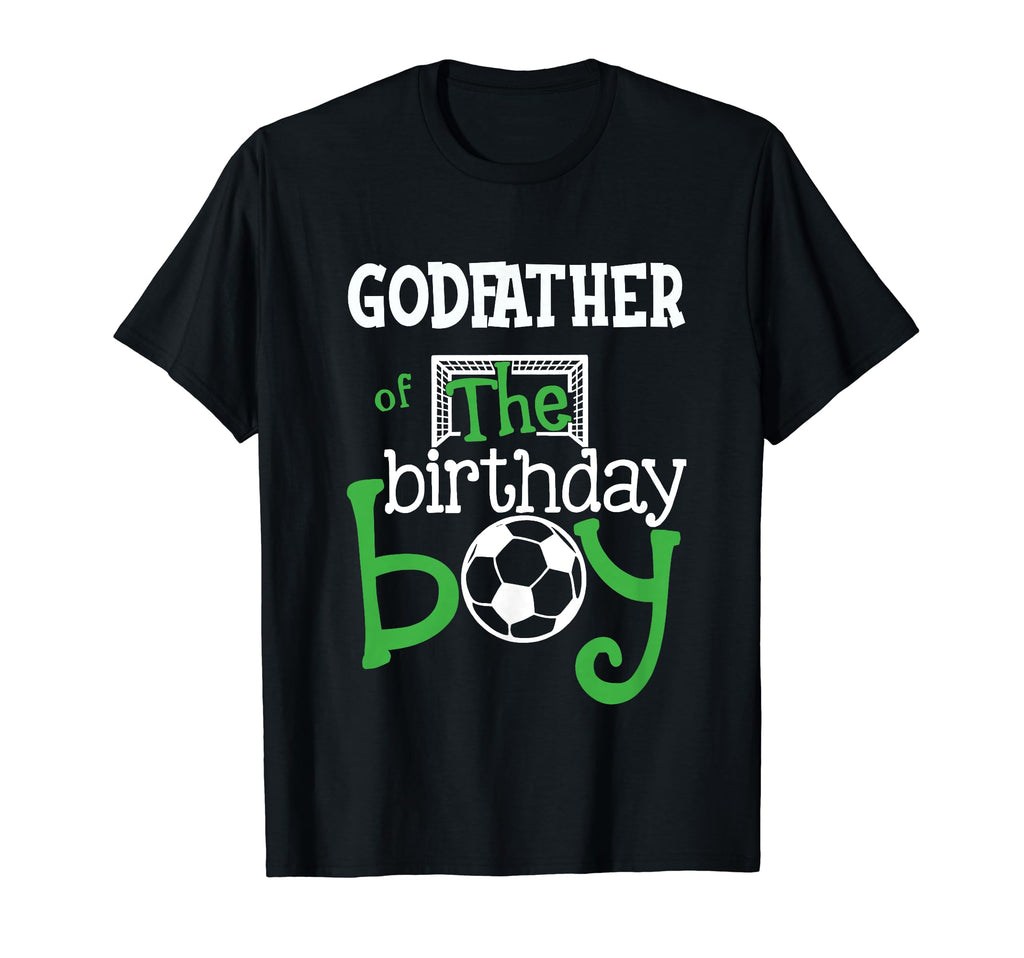 Godfather Birthday Soccer Player Matching T-Shirt - Unique Graphic Unisex - T-Shirt, Sweatshirt, Hoodie