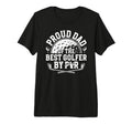 Mens Proud Dad Golf Player T-Shirt - Casual Everyday Wear for Adults - T-Shirt, Sweatshirt, Hoodie