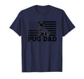 Dad Patriotic American Flag Dad T-Shirt - Minimalist Print Unisex - T-Shirt, Sweatshirt, Hoodie