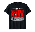 I Am Soccer Nana Like Normal Nana T-Shirt - Minimalist Print for Adults - T-Shirt, Sweatshirt, Hoodie