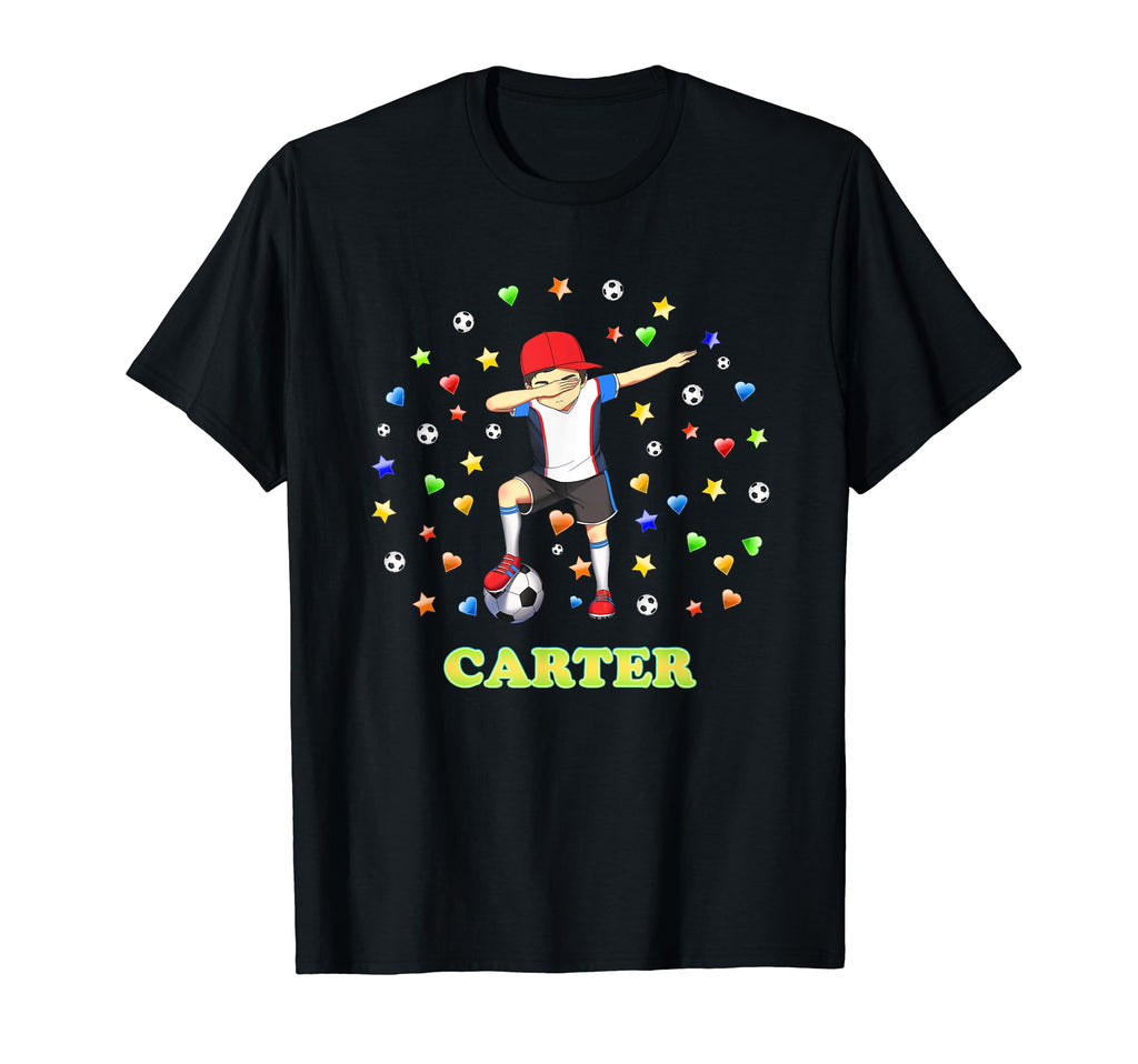Carter Personalised Soccer Footballer T-Shirt - Streetwear Style Men Women - T-Shirt, Sweatshirt, Hoodie