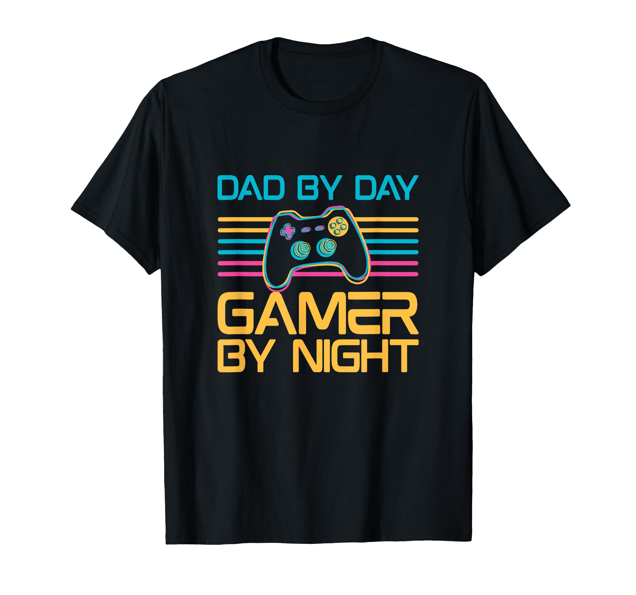 Dad Day Gamer Night Video Games Lover T-Shirt - Custom Art Print Unisex - T-Shirt, Sweatshirt, Hoodie