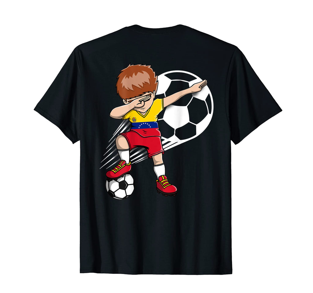 Dabbing Soccer Venezuela Jersey Venezuelan T-Shirt - Graphic Print Unisex - T-Shirt, Sweatshirt, Hoodie