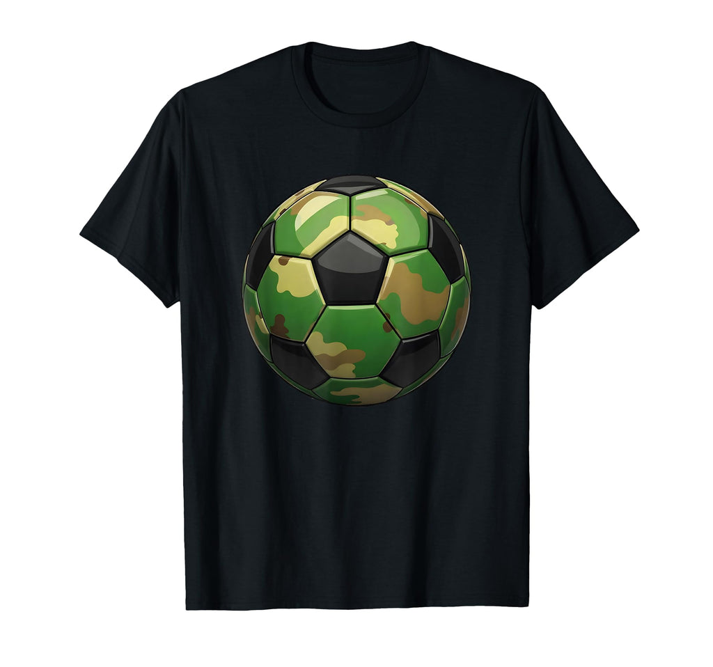 Soccer Ball Camouflage Soccer Player T-Shirt - Aesthetic Graphic Unisex - T-Shirt, Sweatshirt, Hoodie