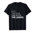 Dad Myth Legend Fathers Day T-Shirt - Minimalist Print Men Women - T-Shirt, Sweatshirt, Hoodie