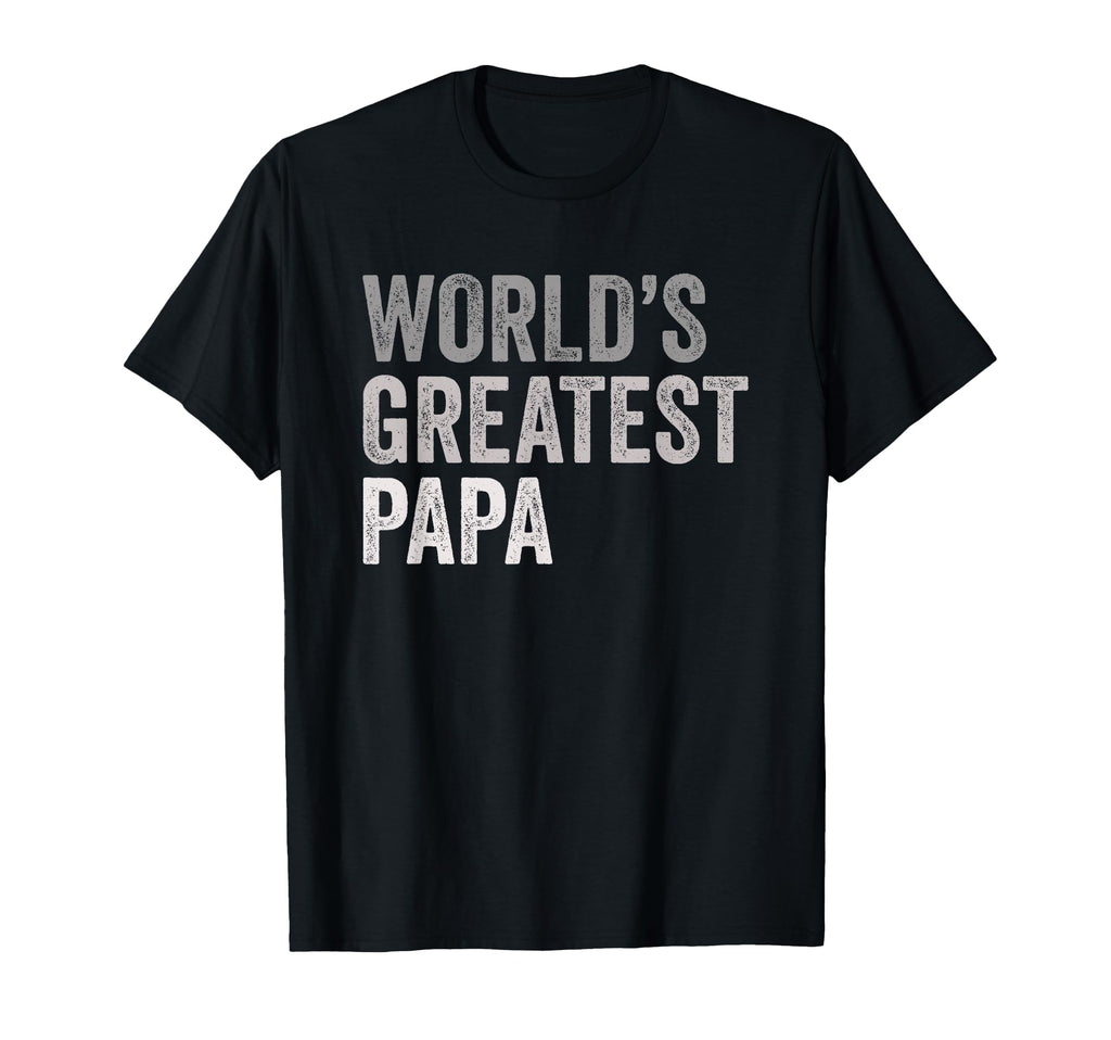Worlds Greatest Papa Die Beste Papa T-Shirt - Casual Everyday Wear Unisex - T-Shirt, Sweatshirt, Hoodie