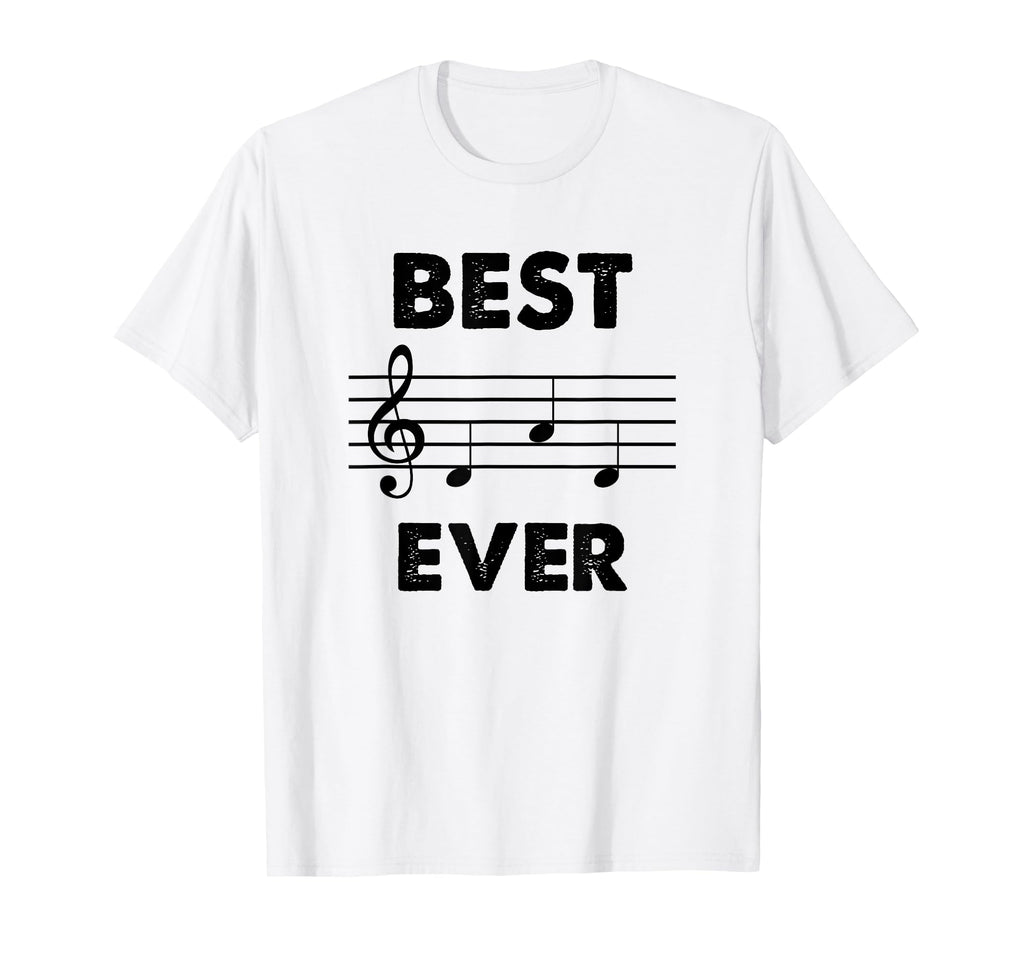 Best Dad Ever Treble Clef Musician T-Shirt - Aesthetic Graphic for Adults - T-Shirt, Sweatshirt, Hoodie