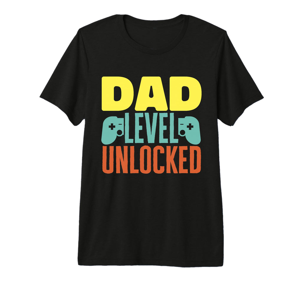 Mens Fathers Day Funny Dad Level T-Shirt - Novelty Apparel Men Women - T-Shirt, Sweatshirt, Hoodie