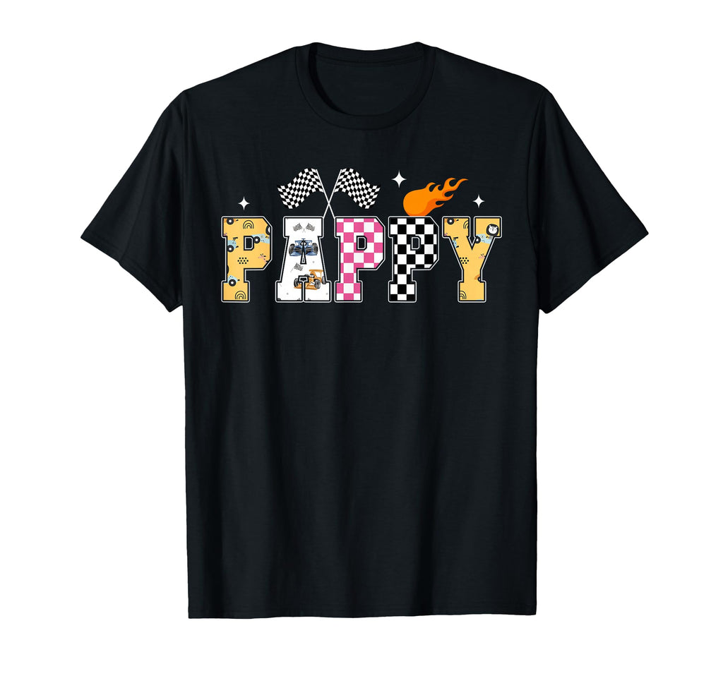 Pappy Pit Crew Racing Car Birthday T-Shirt - Custom Art Print for Adults - T-Shirt, Sweatshirt, Hoodie