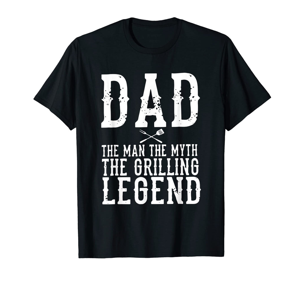 Dad Myth Grilling Legend T-Shirt - Custom Art Print Men Women - T-Shirt, Sweatshirt, Hoodie