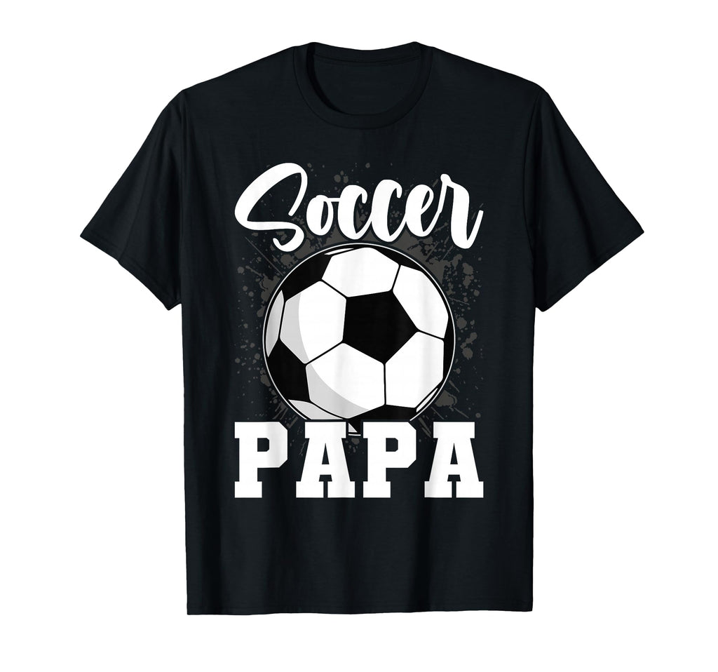 Soccer Papa Player Game Fathers Day T-Shirt - Trendy Graphic Men Women - T-Shirt, Sweatshirt, Hoodie