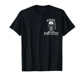 Dads Club Logo Skeleton Biker Rocker T-Shirt - Minimalist Print for Adults - T-Shirt, Sweatshirt, Hoodie