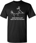 Some People Just Need A Pat On The Back Sarcastic - Adult & Kids T-Shirts, Sweatshirts & Hoodies apparel design preview 1