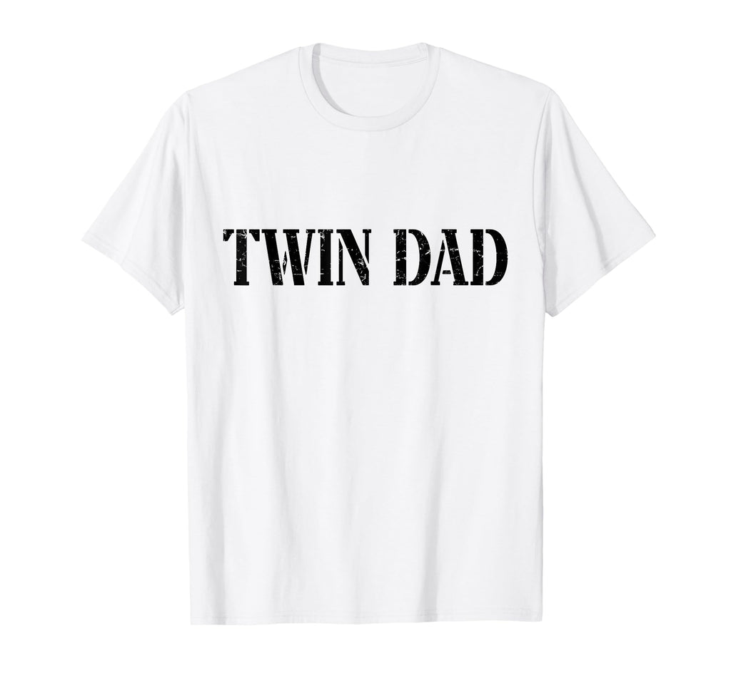 Father Twins Fathers Day Dad Funny Twin T-Shirt - Graphic Print Men Women - T-Shirt, Sweatshirt, Hoodie