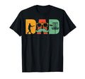 Disc Golf Dad Golfing Golfer Golf T-Shirt - Custom Art Print for Adults - T-Shirt, Sweatshirt, Hoodie