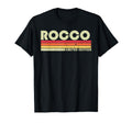Rocco Gift Name Personalized Funny T-Shirt - Streetwear Style for Adults - T-Shirt, Sweatshirt, Hoodie