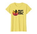 Play Like Football Soccer Womens Day T-Shirt - Graphic Print Unisex - T-Shirt, Sweatshirt, Hoodie