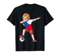 Dabbing Soccer Czech Republic Jersey T-Shirt - Novelty Apparel for Adults - T-Shirt, Sweatshirt, Hoodie