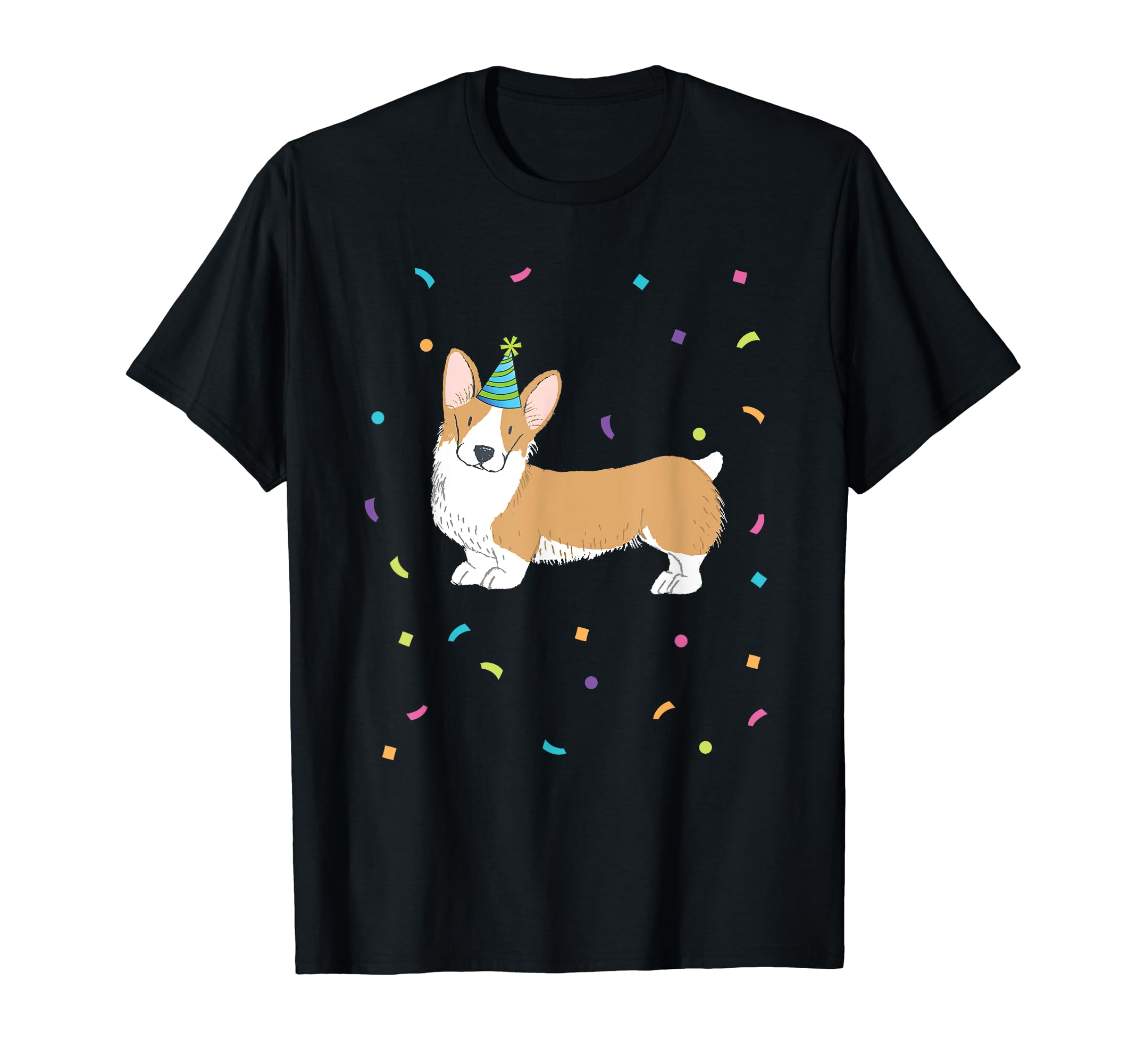 Funny Welsh Corgi Birthday Gifts Party T-Shirt - Unique Graphic for Adults - T-Shirt, Sweatshirt, Hoodie