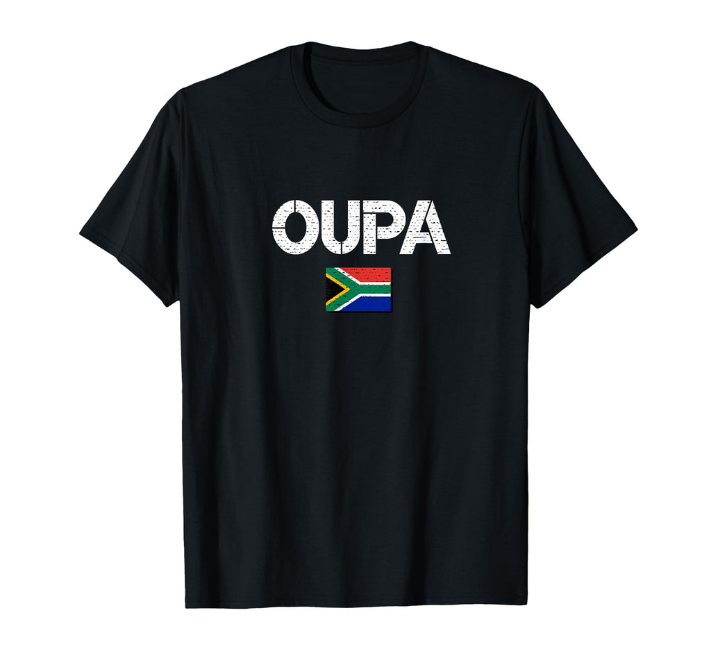 Oupa Grandpa South Africa Afrikaans T-Shirt - Trendy Graphic Men Women - T-Shirt, Sweatshirt, Hoodie