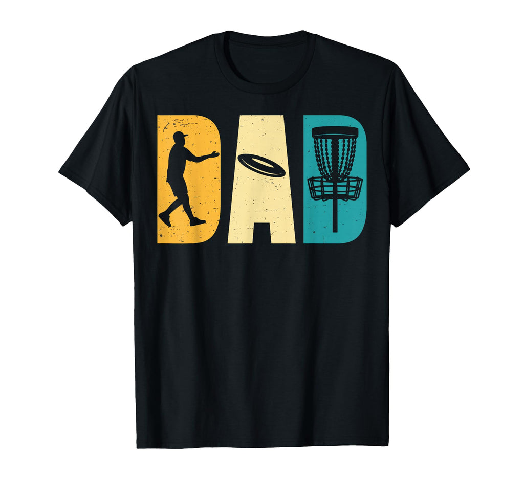 Dad Fathers Day Disc Golf Player Dad T-Shirt - Aesthetic Graphic Men Women - T-Shirt, Sweatshirt, Hoodie
