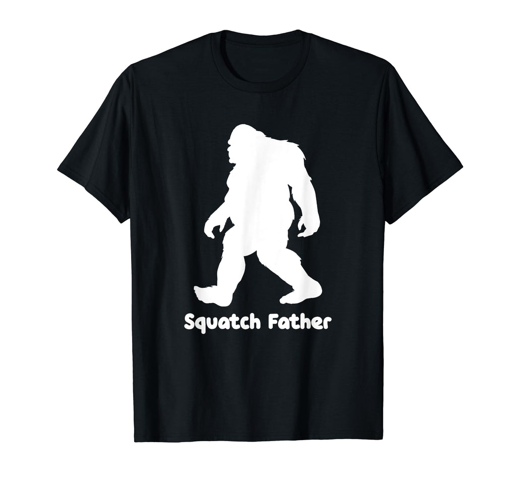 Funny Sasquatch Silhouette Squatch Father T-Shirt - Unique Graphic Unisex - T-Shirt, Sweatshirt, Hoodie