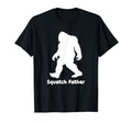 Funny Sasquatch Silhouette Squatch Father T-Shirt - Unique Graphic Unisex - T-Shirt, Sweatshirt, Hoodie