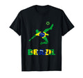 Brazil Soccer Brazilian Football T-Shirt - Minimalist Print for Adults - T-Shirt, Sweatshirt, Hoodie