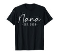 Nana Est 2026 Minimalist Elegant T-Shirt - Aesthetic Graphic for Adults - T-Shirt, Sweatshirt, Hoodie