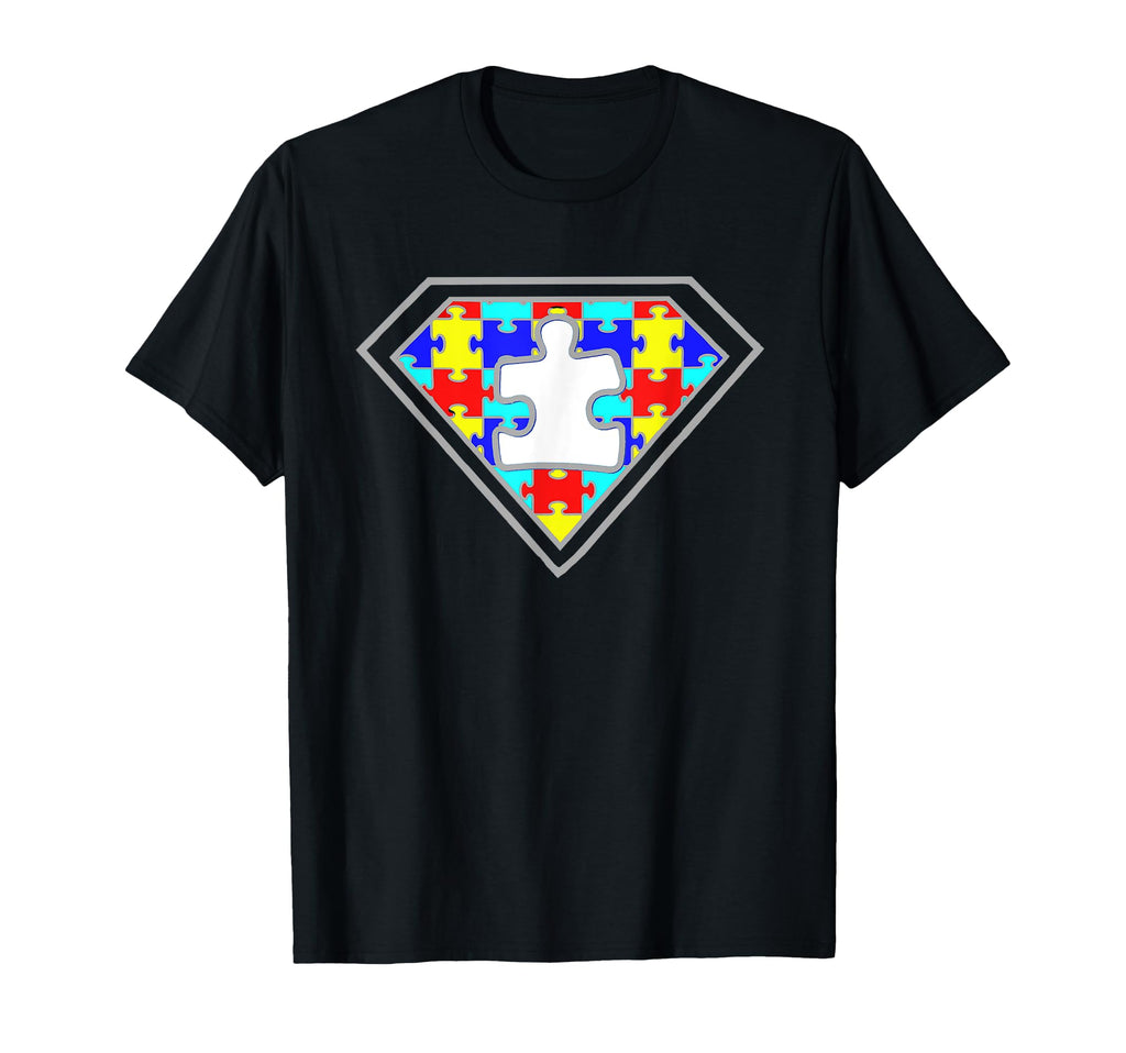 Autism Awareness Superhero Autism T-Shirt - Minimalist Print for Adults - T-Shirt, Sweatshirt, Hoodie