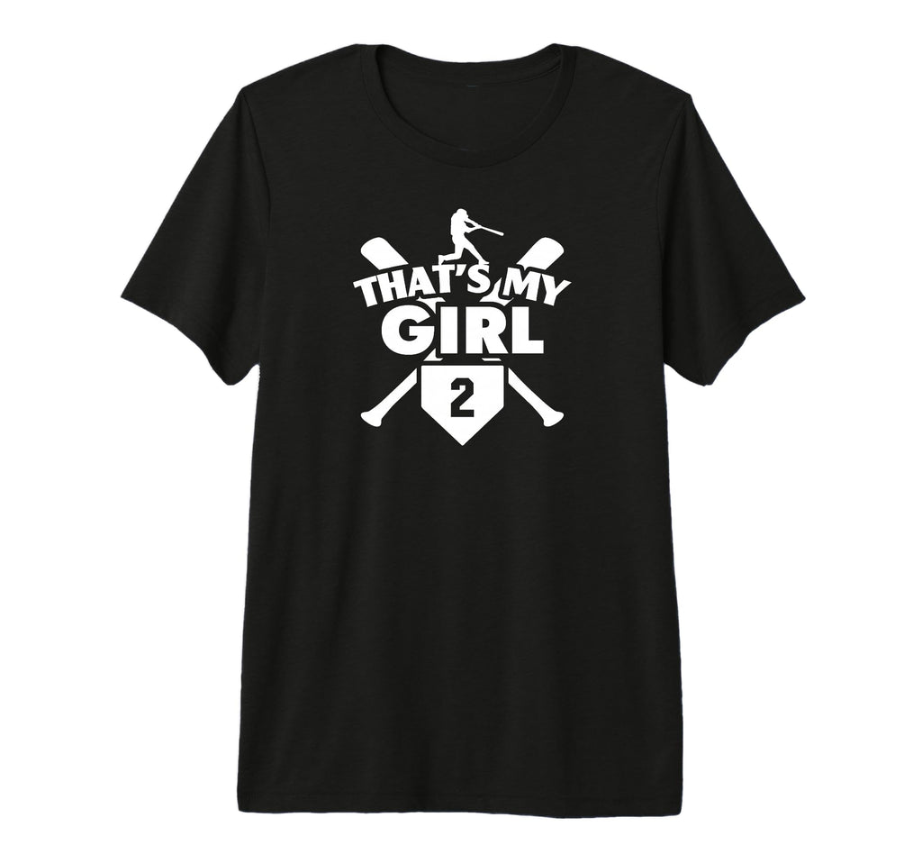 Baseball Mom Dad Thats My 2 T-Shirt - Casual Everyday Wear for Adults - T-Shirt, Sweatshirt, Hoodie