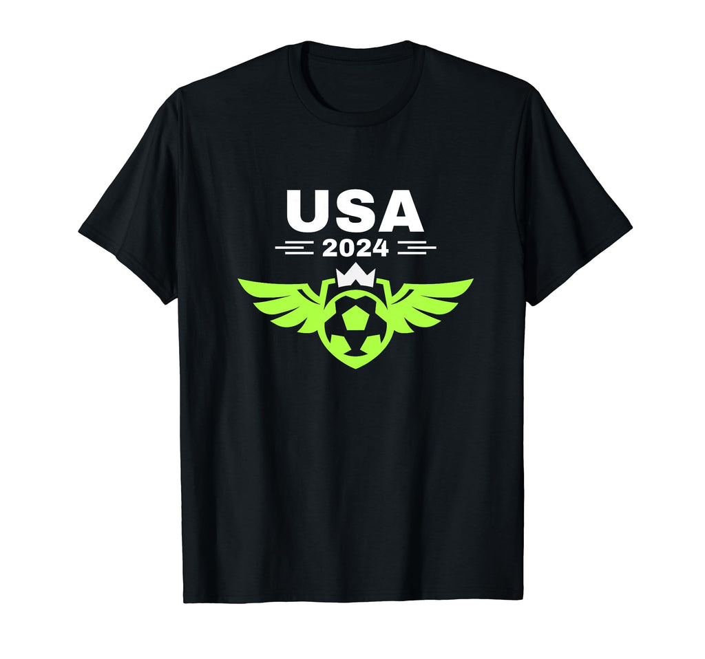 American Soccer Player Soccer 2024 Soccer T-Shirt - Minimalist Print Unisex - T-Shirt, Sweatshirt, Hoodie