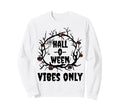 Halloween Vibes Only Pumpkin Sweatshirt - Casual Everyday Wear for Adults - T-Shirt, Sweatshirt, Hoodie
