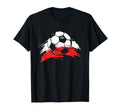 Polish Flag Poland Football Team Polish T-Shirt - Unique Graphic Men Women - T-Shirt, Sweatshirt, Hoodie