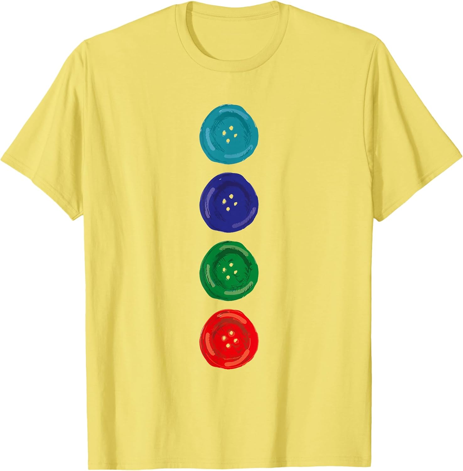 Four Groovy Buttons Blue Cat Funny Halloween Costume - Adult & Kids T-Shirts, Sweatshirts & Hoodies apparel design preview 1