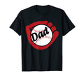 Mens Fathers Day Baseball Dad T-Shirt - Casual Everyday Wear Men Women - T-Shirt, Sweatshirt, Hoodie