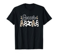 Soccer Mom Leopard Mom Soccer Player T-Shirt - Minimalist Print Men Women - T-Shirt, Sweatshirt, Hoodie
