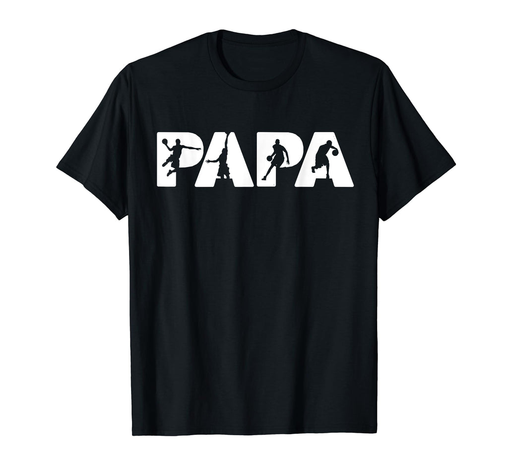 Basketball Dad Funny Papa Basketball T-Shirt - Trendy Graphic for Adults - T-Shirt, Sweatshirt, Hoodie