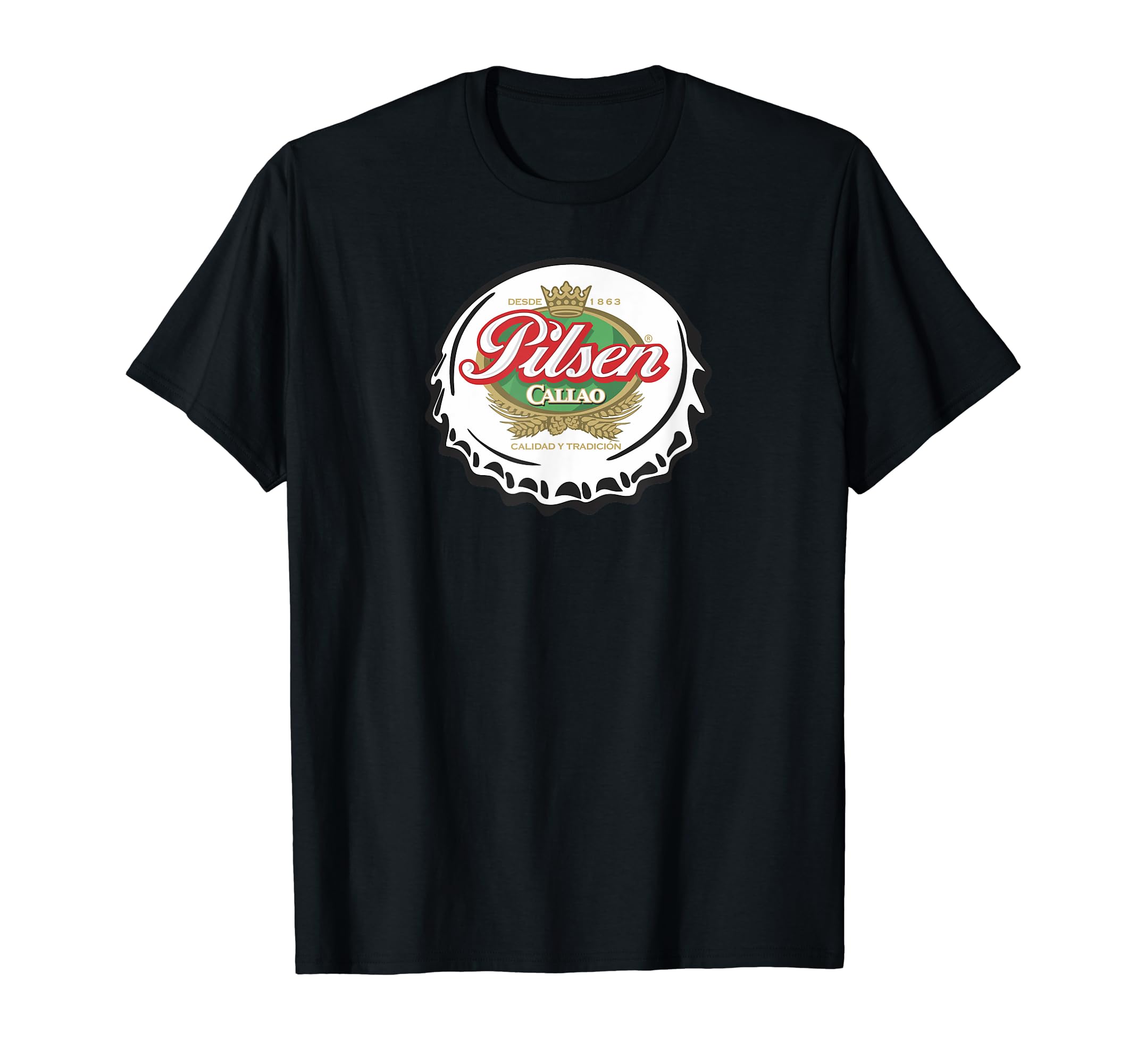 Pilsen Callao Lata Drink Marca Peruvian T-Shirt - Graphic Print Men Women - T-Shirt, Sweatshirt, Hoodie