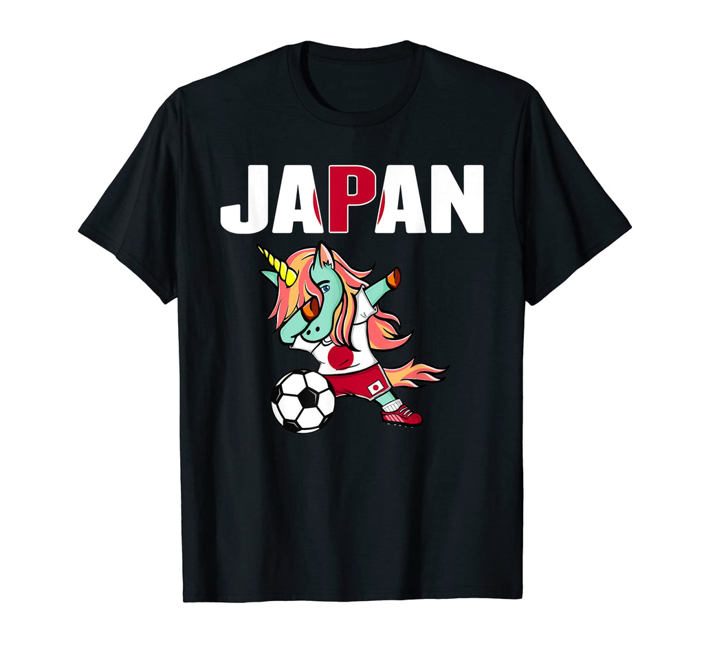 Dabbing Green Unicorn Japan T-Shirt - Casual Everyday Wear Men Women - T-Shirt, Sweatshirt, Hoodie