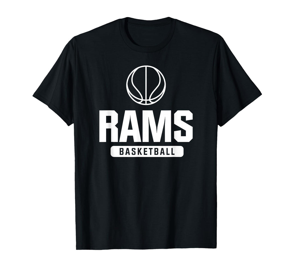 Rams Basketball Elementary T-Shirt - Casual Everyday Wear for Adults - T-Shirt, Sweatshirt, Hoodie