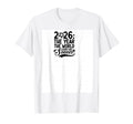 2026 Year World Stops Soccer T-Shirt - Custom Art Print Men Women - T-Shirt, Sweatshirt, Hoodie