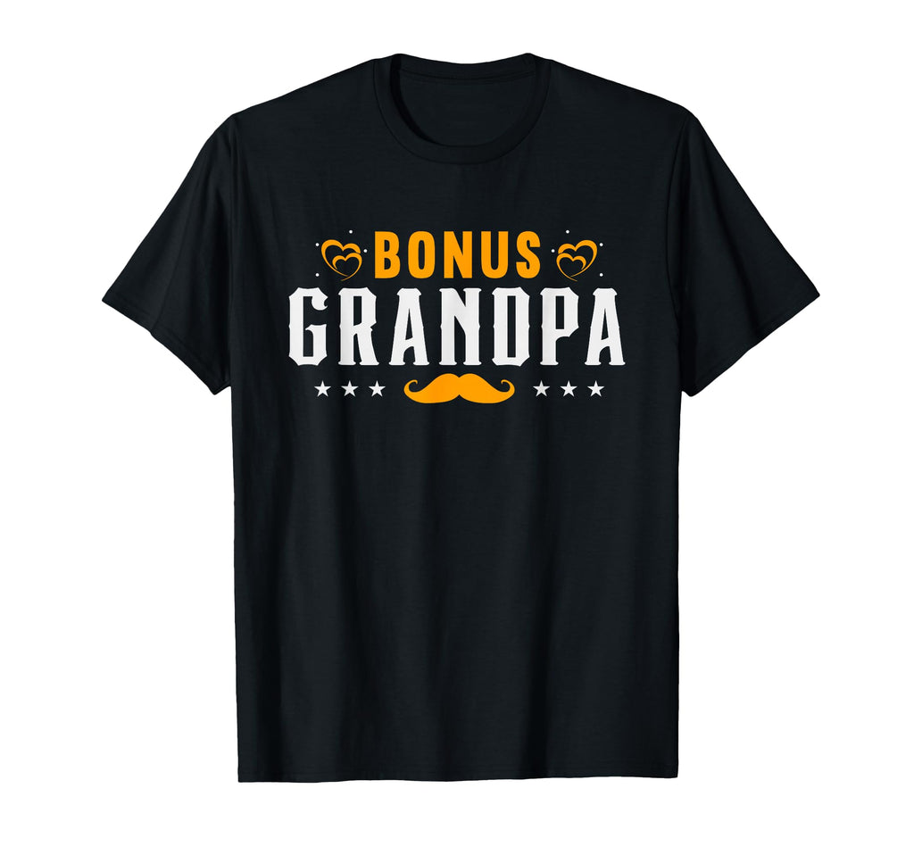 Bonus Grandpa Fathers Day Grandad T-Shirt - Aesthetic Graphic for Adults - T-Shirt, Sweatshirt, Hoodie