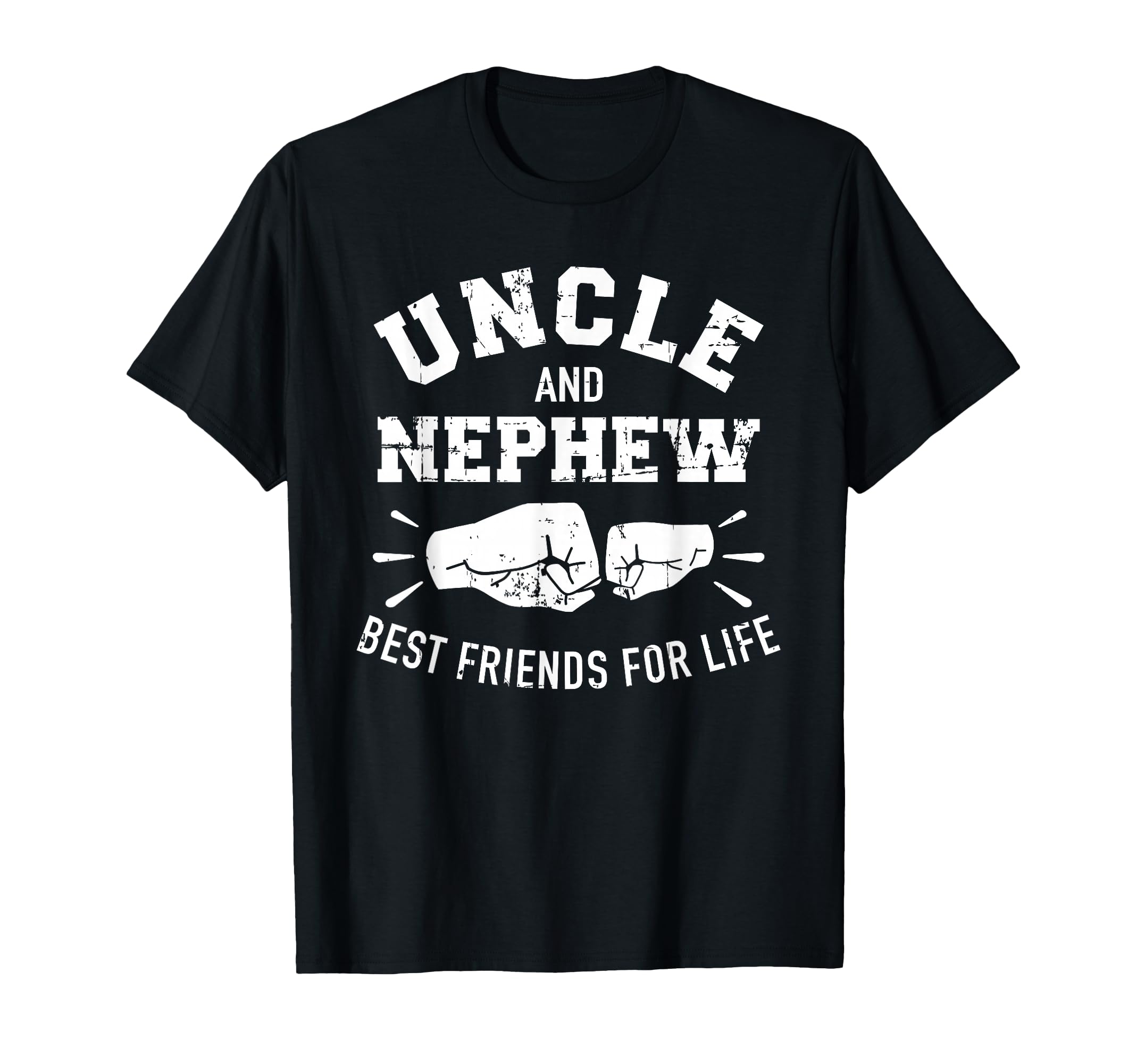 Uncle And Nephew Friends Life Small T-Shirt - Graphic Print Unisex - T-Shirt, Sweatshirt, Hoodie