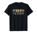 Craft Beer Art Im Crafty Home Brew Beer T-Shirt - Graphic Print Men Women - T-Shirt, Sweatshirt, Hoodie